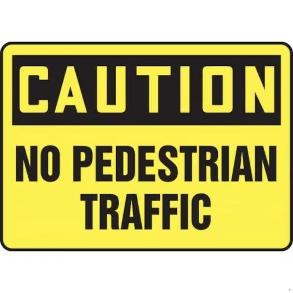 Accuform OSHA CAUTION TRAFFIC SAFETY SIGN MVHR663XV MVHR663XV - main